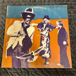 Vintage Joni Mitchell “On Jauns Reckless Daughter” Double LP Vinyl Record